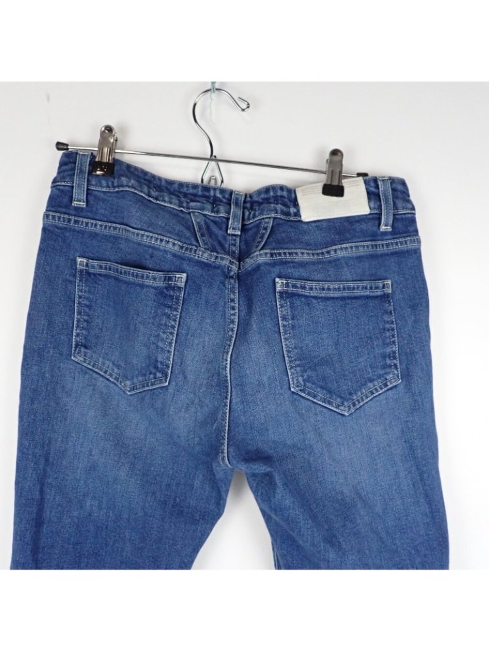 Closed Baker Skinny Jeans Organic Cotton Distressed Raw Hem Ankle Cut Size 29 - Picture 5 of 9